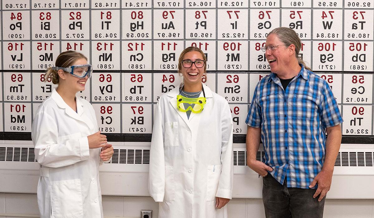 Wittenberg Student and Faculty